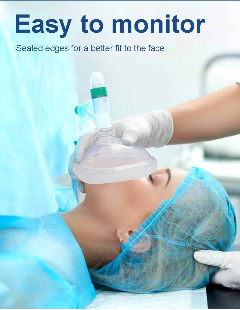 Silicone Anesthesia Mask